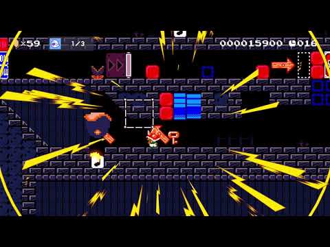 ★小さなおばけやしきを何度も駆け回るSPEEDRUN★ by ♪ほのか♪ - Super Mario Maker 2 - No Commentary 1bz