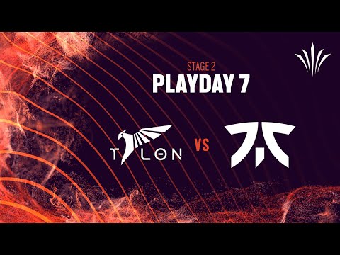 FNATIC vs TALON // Rainbow Six APAC League 2022 - North Division Stage 2 - Playday #7