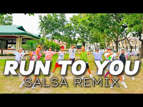RUN TO YOU ( SALSA REMIX ) - Whitney Houston | Salsa | Dance Fitness | Zumba | New Friendz