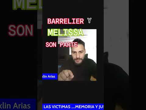 💥 BARRELIER Y MELISSA PARTE DE UNA RED? #agostinavega #parati #córdoba