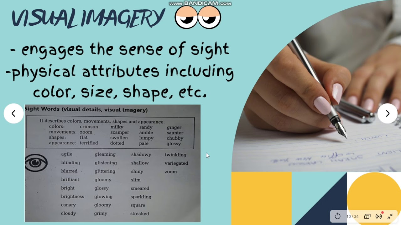 Creative Writing Instructional Video for Week 1