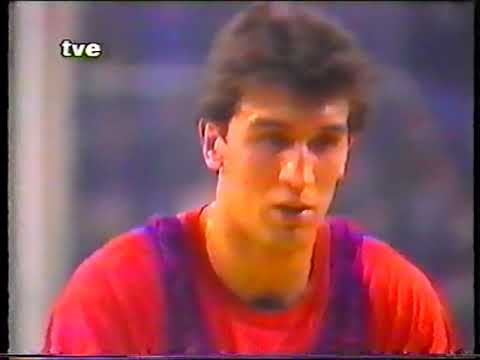 Copa de Europa 87/88 Barcelona-Maccabi