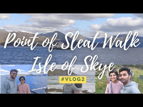 Mallaig to the Isle of Skye journey | Road trip Day 2 | Point of Sleat Walk | Exploring Scotland