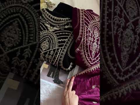 Ziaaz 370 Velvet Wholesale Pakistani Suit – product video thumbnail