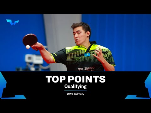 Top Points of Qualifying | WTT Contender Almaty 2023