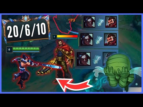 THIS IS WHAT RANK 1 KAYN DOES TO GRAVES PLAYERS!