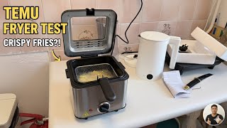 Home Use, Small Deep Fryer  TEMU