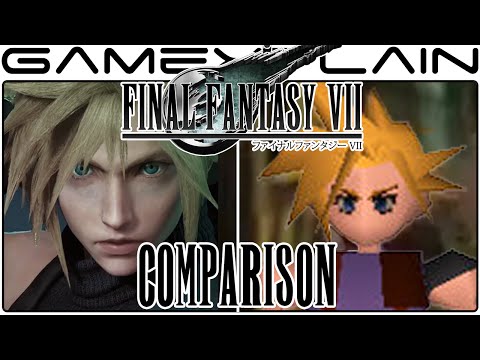 Final Fantasy VII Remake Head-to-Head Comparison (PS4 vs. PS1)