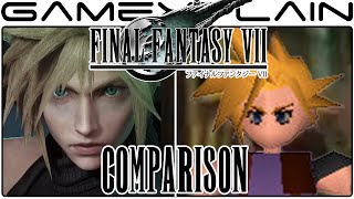 Final Fantasy VII Remake Head-to-Head Comparison (PS4 vs. PS1)