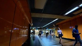 Newton MRT Station (NS21/DT11) | Transfer link walk from NSL Platforms to DTL Platforms