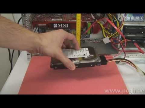 HDD Crashtest: Festplatte im Falltest | PCGH in Gefahr