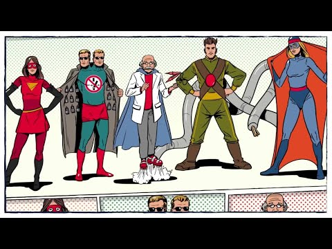 5 Superhelden gegen Stromunfälle