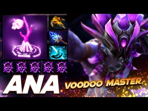 ana Witch Doctor VooDoo Master - Dota 2 Pro Gameplay [Watch & Learn]