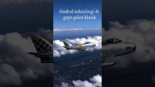 Download lagu F-86 Sabre ✈️ Jet Legendaris Perang Korea #aviation #militaryaircraft #shorts mp3
