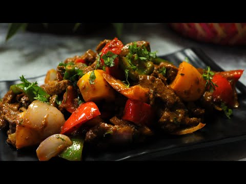 Beef Jalfrezi Recipe | How to make Beef Jalfrezi Restaurant Style |Beef Recipes | Calcutta Jalfrezi