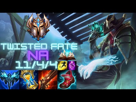 Twisted Fate Mid vs Nocturne - NA Challenger 11.8 ↓ ↓ TOTAL DAMAGE IN DESCRIPTION ↓ ↓