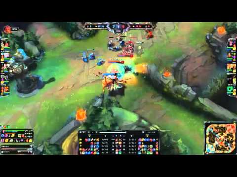 66 SKT T1 Faker   LeBlanc vs Galio   도인비, KR LOL SoloQ Highlights