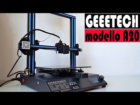 Geeetech A20 3D Printer Kit Demo