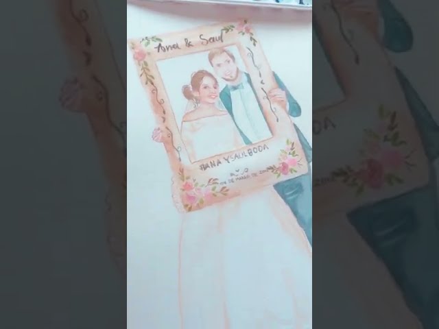 Vídeo relacionado con Transparent Gift Póster con Ilustración en Acuarela de Mascota Personalizada. Cuadro y Decoración Personalizada para el Hogar. Regalo Personalizado para bodas, aniversarios, parejas y familias.