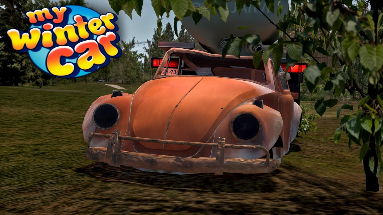 Resgatei um Fusca Abandonado! - My Winter Car #46