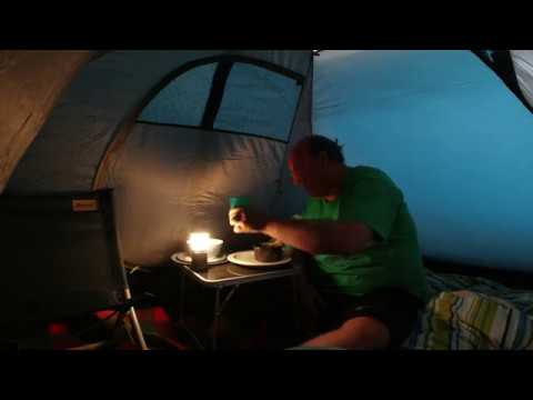 MongoTV_3163 - English Vlog_0071 - Part 1 - Eating Meatballs With Rice In My Tent