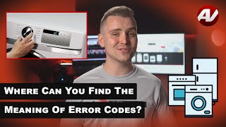 Appliance Error Codes: How to Find Code Meanings, Technician Diagnostics & Troubleshooting