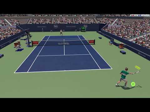 Full Ace Tennis Simulator - Medveded vs Berretini.
