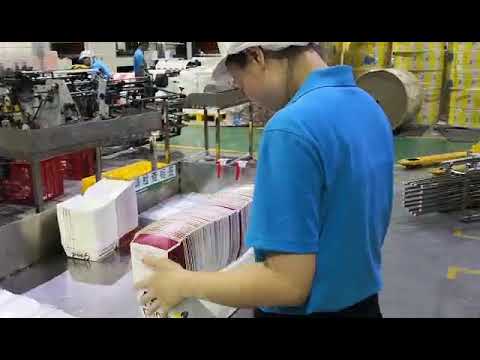 Double Lane Burger Box Making Machine Máquina para Fabricar Cajas de Burguesas de Doble Carril