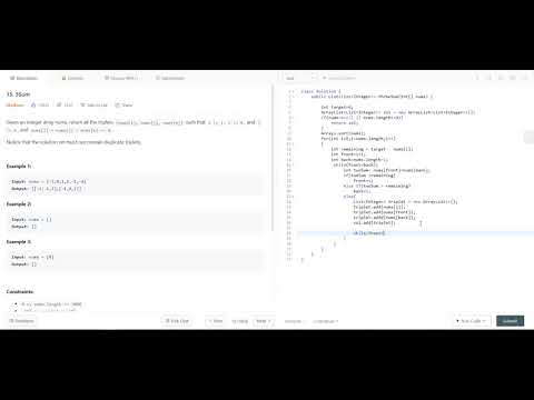 LeetCode #15 3Sum Solution Explained