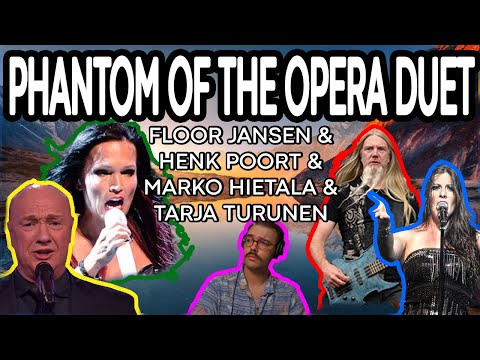Twitch Vocal Coach Reacts to Nightwish Singers: Phantom of the Opera Duet | feat. Henk Poort OG