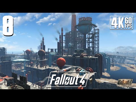 Fallout 4 (PC) - 4K60 Walkthrough Part 8 - "The First Step": Tenpines Bluff & Corvega Assembly Plant