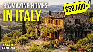 Best Homes To RETIRE in ITALY under $70,000