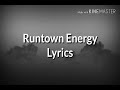 Runtown Energy lyrics
