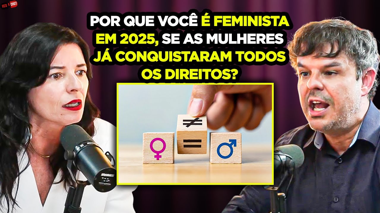 TRETA! CONSERVADOR FAZ PERGUNTA DIFÍCIL A FEMINISTA...
