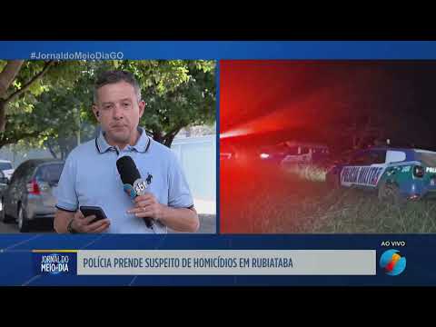 Suspeito de homicídios é preso em Rubiataba