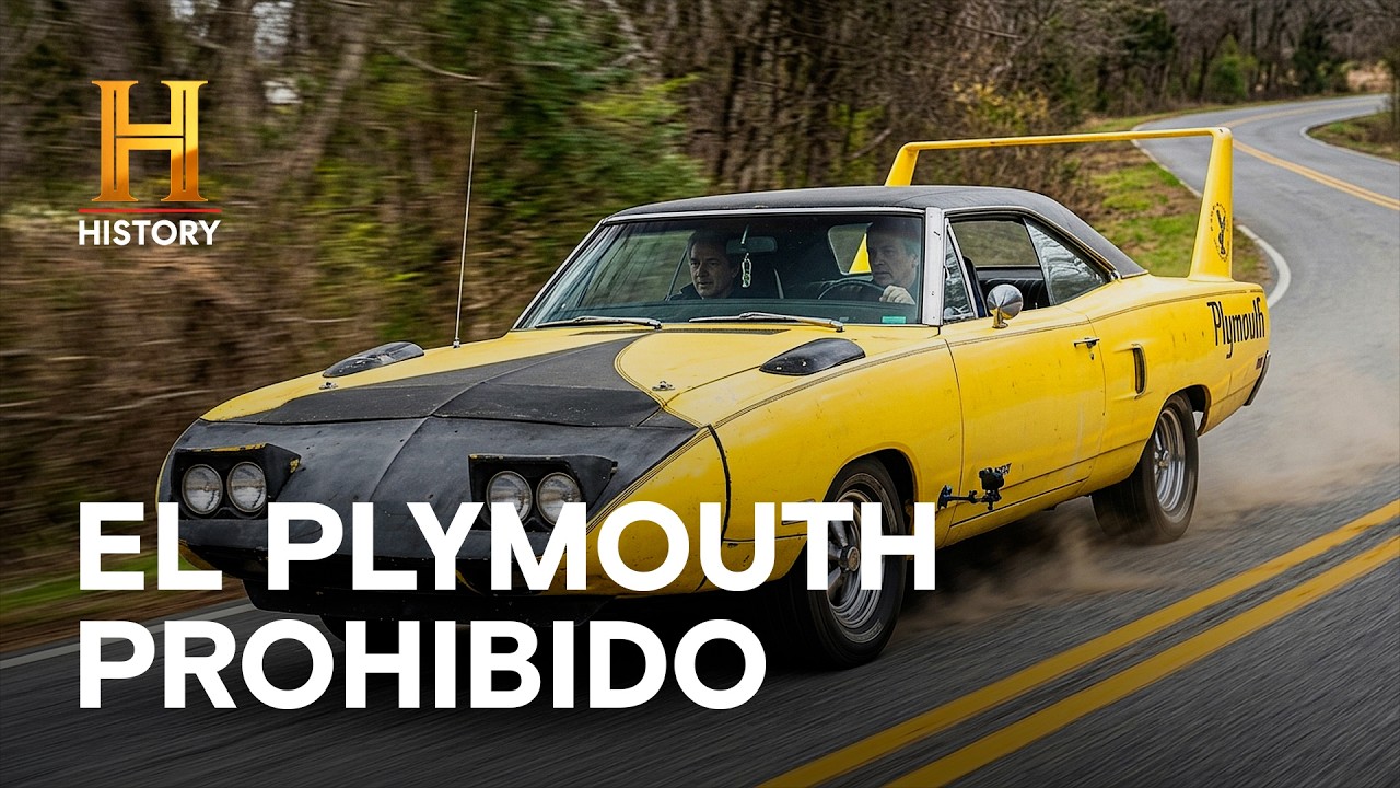 El Plymouth Superbird prohibido en la NASCAR 🏎️- CAZADORES DE TESOROS