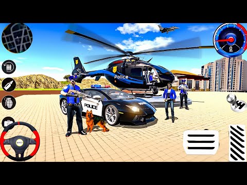 US Police Car Chase Simulator 3D 2025 - Police Officer Chase Crime City - Android GamePlay