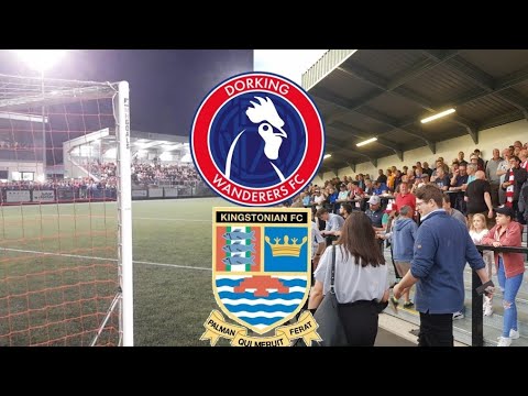 The MOMENT Dorking won the Surrey senior cup on PENALTIES! Vs Kingstonian | *matchday vlog*