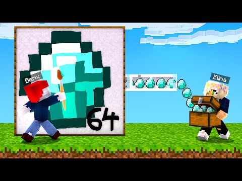 Wir Malen Diamanten mit Paint! - Minecraft