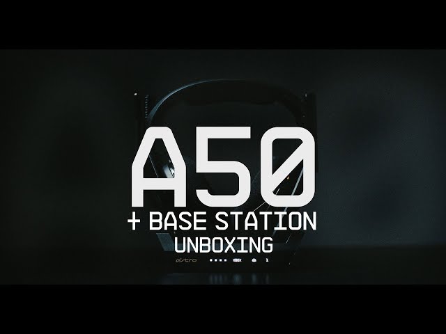 Video teaser for A50 Wireless + Base Station Unboxing || ASTRO Gaming