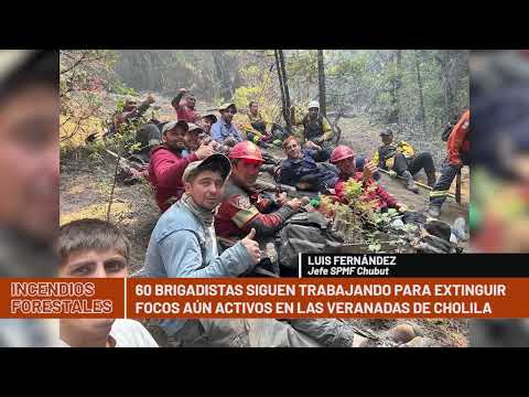 24 02 26 LUIS FERNÁNDEZ Jefe Brigada de Incendios SPMF Chubut