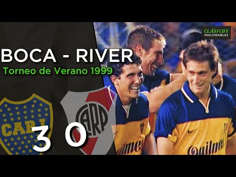 1999 SUMMER TOURNAMENT: BOCA 3 RIVER 0 - BEST MOMENTS | Unforgettable Classics | El Gráfico