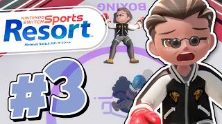 えぐいくらい疲れる魔のボクシング『Nintendo Switch Sports Resort』を実況プレイ #3