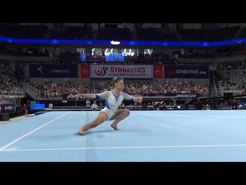 Grace McCallum - Floor Exercise - 2021 U.S. Gymnastics Championships - Senior Women Day 2