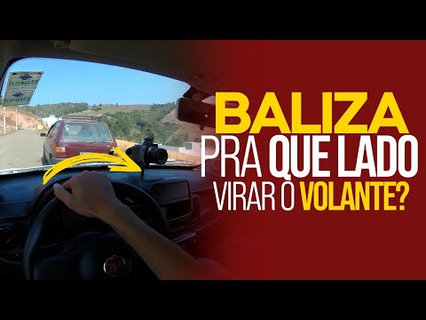 Nona Aula #02 BALIZA pra qual LADO virar o volante? #DirigirEuPosso #RonaldoCardoso