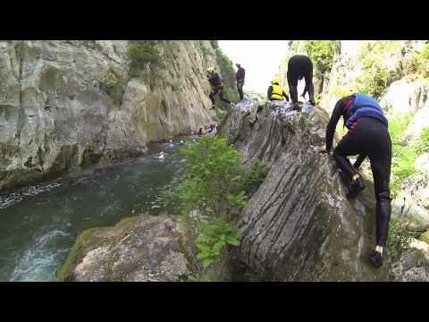 Canyoning in Croatia