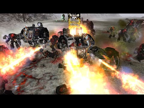Unification Mod - Black Templars & Witch Hunters vs Black Legion & Thousand Sons - DOW: Soulstorm