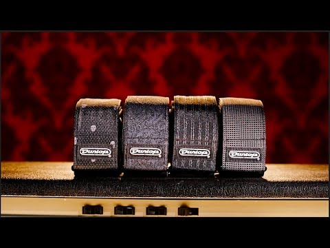 Демонстрация ремней Dunlop Jacquard