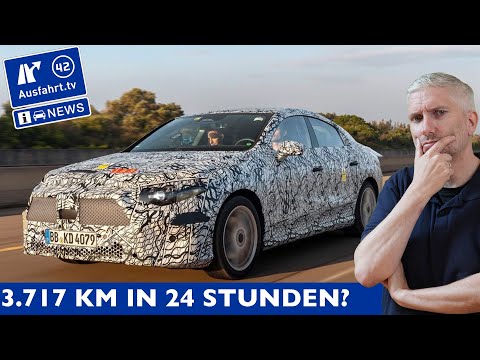 Mercedes-Benz CLA Electric: 3.717 km in 24 Stunden! Was bedeutet dieser Rekord? | Ausfahrt TV News