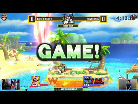 Ultra WBB #147 | Herbert Hoover vs Expand Dong - Round Robin - Super Smash Bros. for Wii U